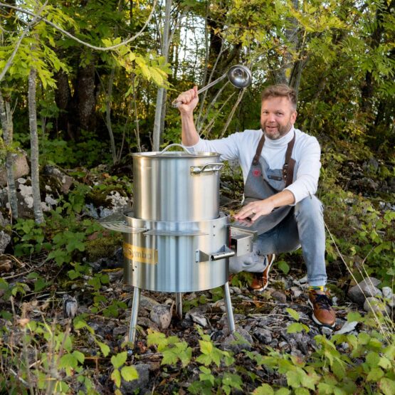 GrillSymbol keittokattila kaasulla, Soup Station-36 litraa