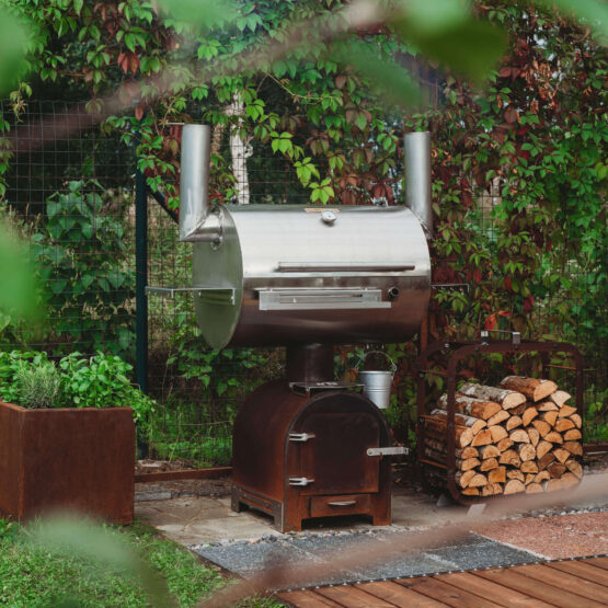 GrillSymbol savustusgrilli Smoky Beast Silver- vain 2 kpl erikoishinnalla!