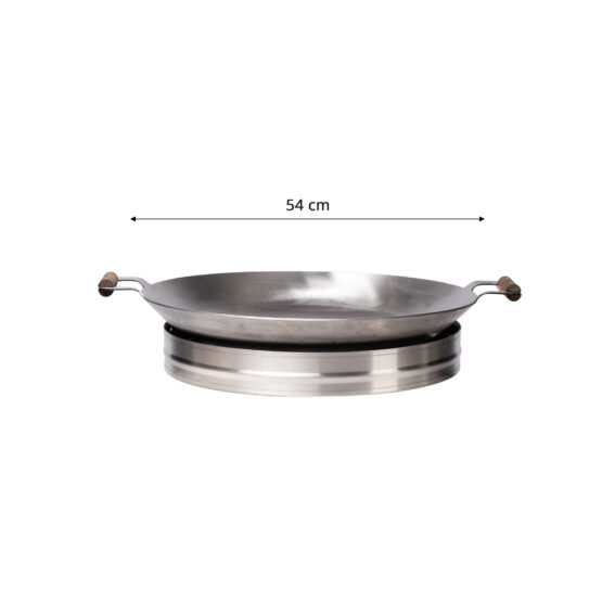 GrillSymbol wokkipannu telineellä 545 inox , ø 54 cm