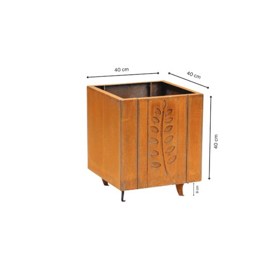 Petteri Wiimaa Corten kukkaruukku Fat Ballerina M