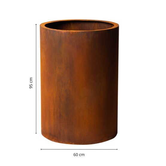 Petteri Wiimaa Corten kukkaruukku Meri XXL, ø 46 cm