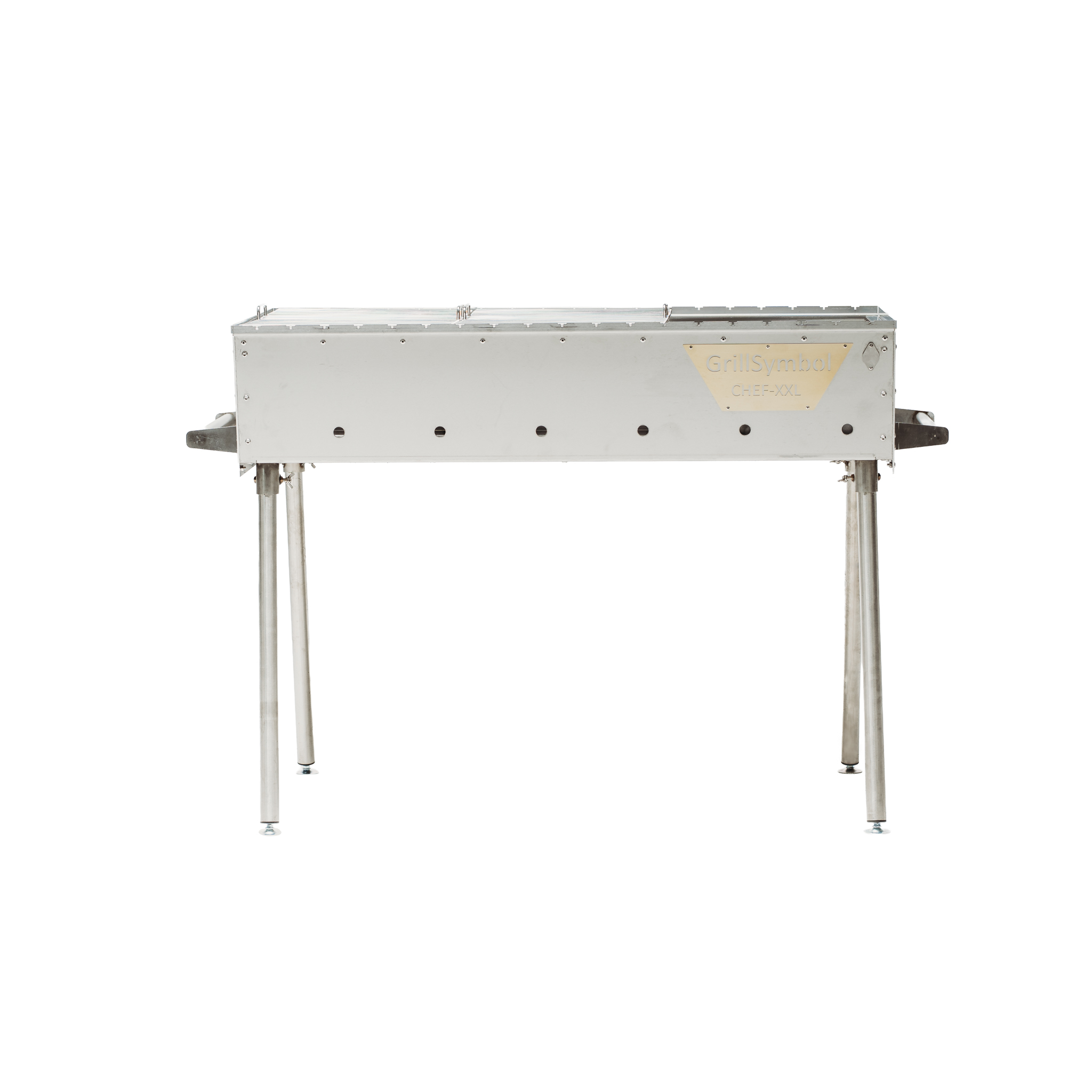 GrillSymbol hiiligrilli Naked Chef XXL Silver GrillSymbol hiiligrilli Naked Chef XXL Silver