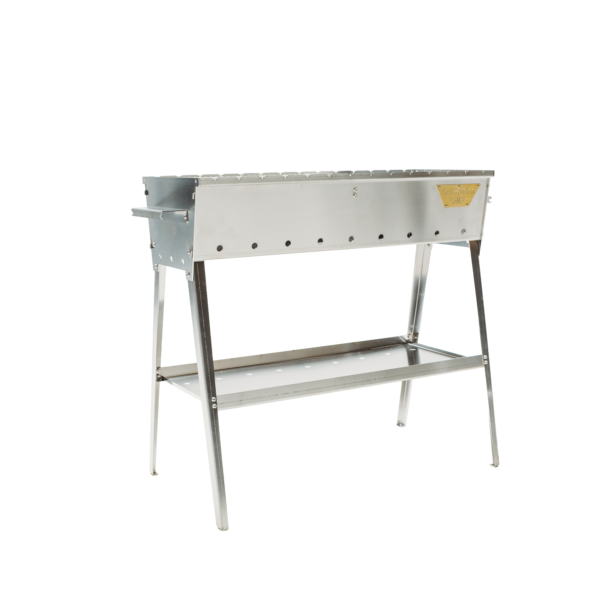 GrillSymbol hiiligrilli Naked Chef Silver GrillSymbol hiiligrilli Naked Chef Silver