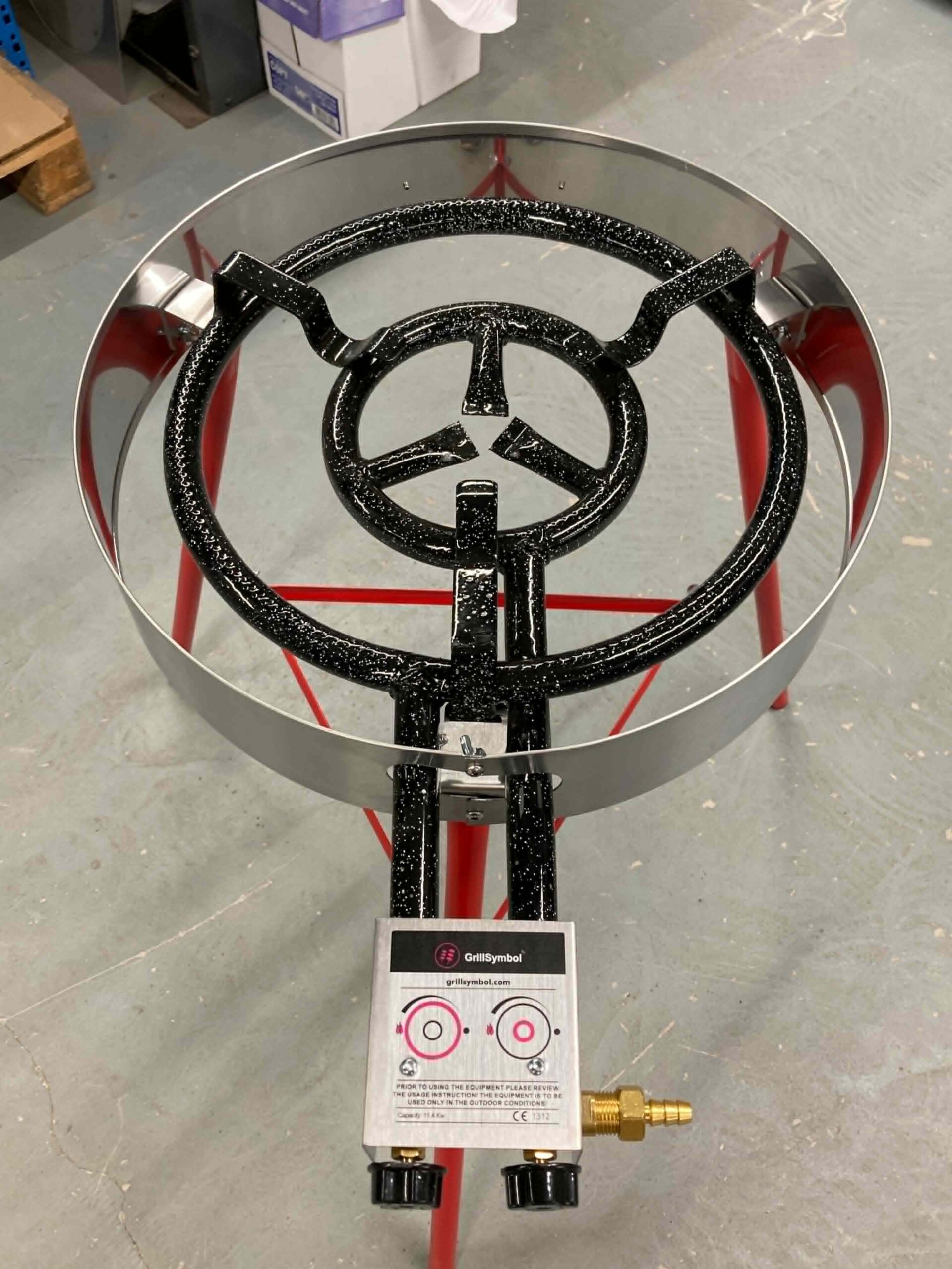 OUTLET GrillSymbol muurinpohjapannu kaasulla Expert-580, ø 58 cm OUTLET GrillSymbol muurinpohjapannu kaasulla Expert-580, ø 58 cm