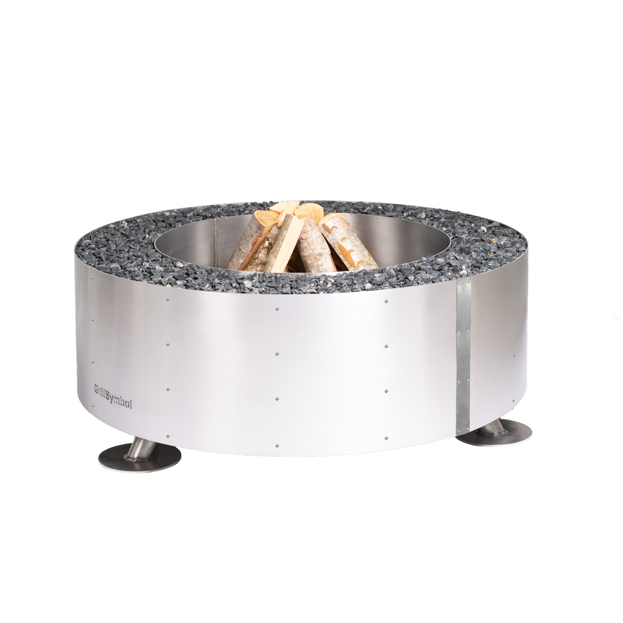 GrillSymbol ulkotulisija Luna-Silver, ø 119 cm GrillSymbol ulkotulisija Luna-Silver, ø 119 cm
