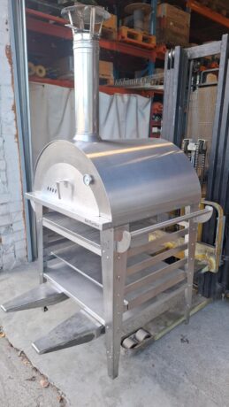 OUTLET GrillSymbol pizzauuni jalustalla Pizzo-set-inox